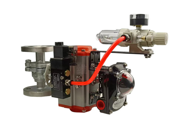 哈氏合金雙作用氣動球閥-實驗室反應釜閥門 法蘭等配件專業生產廠家