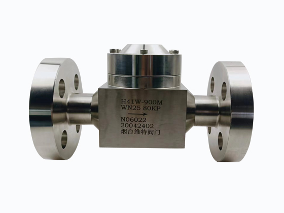 Hastelloy哈氏合金c276止回閥-化工機械反應釜配套法蘭 閥門 管件生產廠家